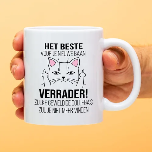 Afscheidscadeau Collega: Grappige Afscheidsmok met een Twist