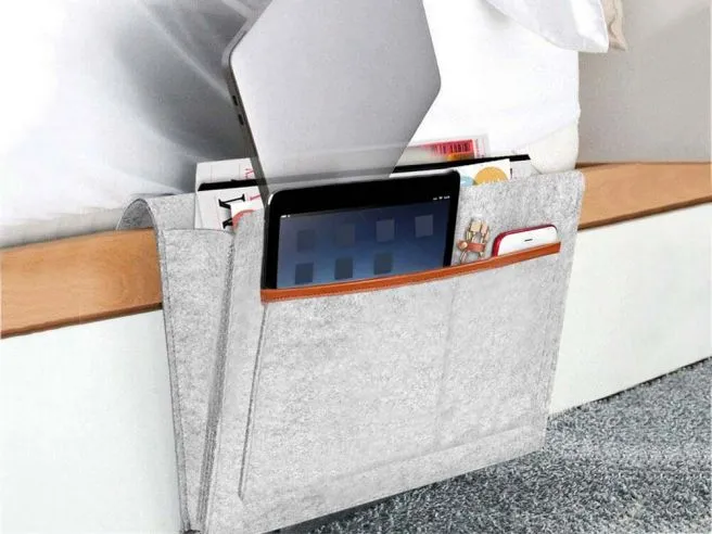 Handige bedside pocket voor organisatie