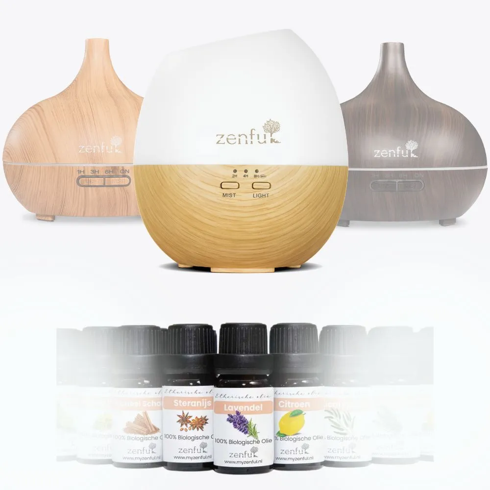 Housewarming Cadeau: Set Diffuser met Essentiële Oliën