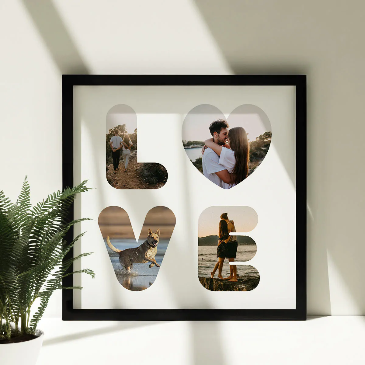 Cadeau voor je Vriendin: Love Poster met foto's